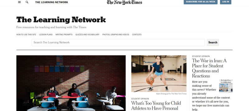 Trang web luyện đọc IELTS đơn giản