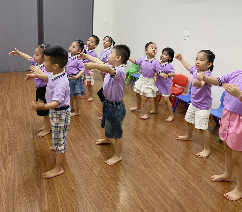 Những học viên 3 tuổi đáng yêu nhà PoPoDoo Hải Phòng