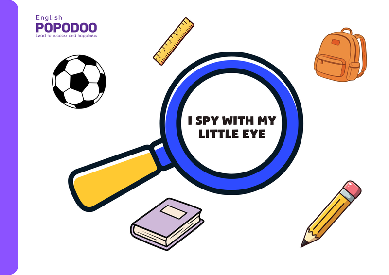 Trò chơi I Spy cho trẻ mầm non 