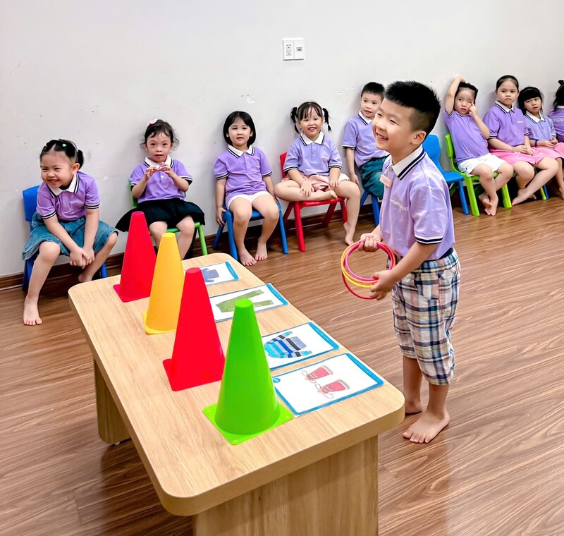 Phương pháp học mà chơi, chơi mà học phù hợp với trẻ từ 3 tuổi