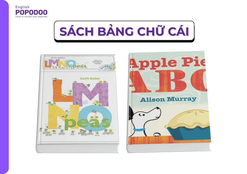 Một số sách tranh phổ biến dạy bảng chữ cái