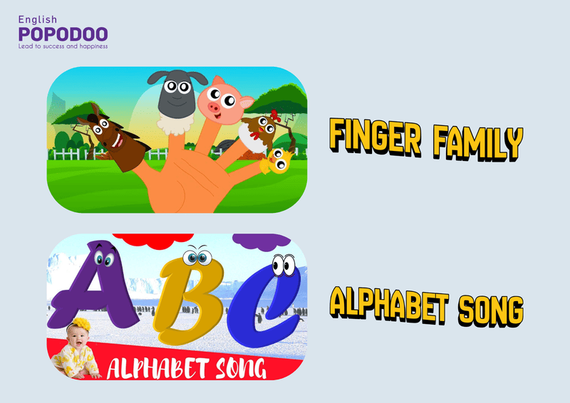 Bài hát tiếng Anh cho trẻ dưới 2 tuổi