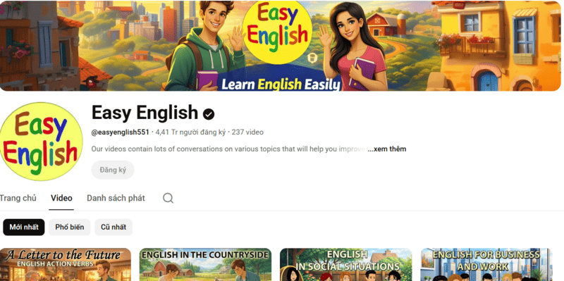 Cải thiện kỹ năng nghe qua YouTube