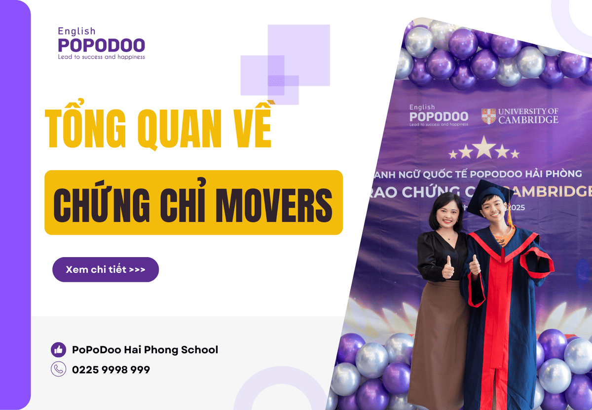 Chứng chỉ Movers là gì? Tổng quan về cấp độ Movers