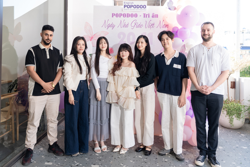 Tiệc trà tri ân ngày Nhà giáo Việt Nam 20/11 tại PoPoDoo Hải Phòng