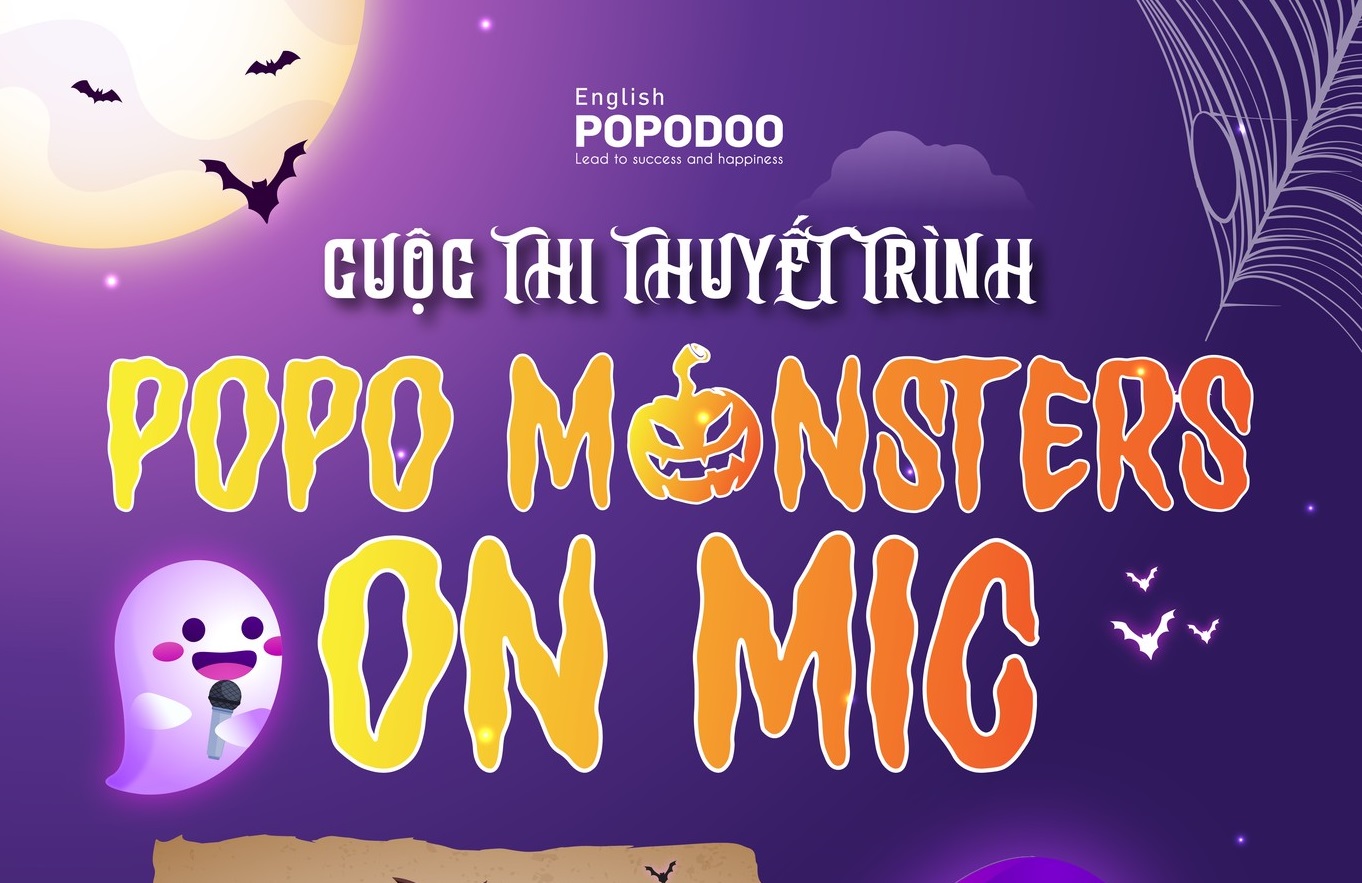 PoPo Monsters on Mic 2025 – Khi những “quái vật nhí” cất tiếng nói Halloween