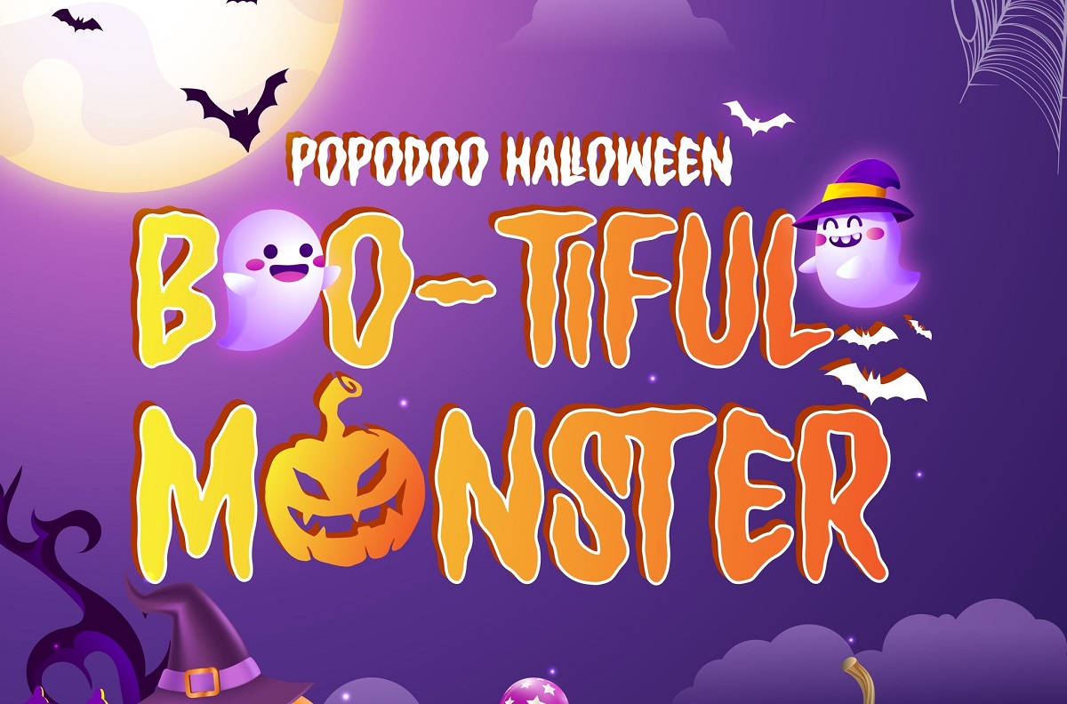 Lễ hội Halloween Hải Phòng 2025 tại PoPoDoo: Boo-tiful Monster – Khi những “quái vật nhí” thức giấc trong vương quốc huyền bí
