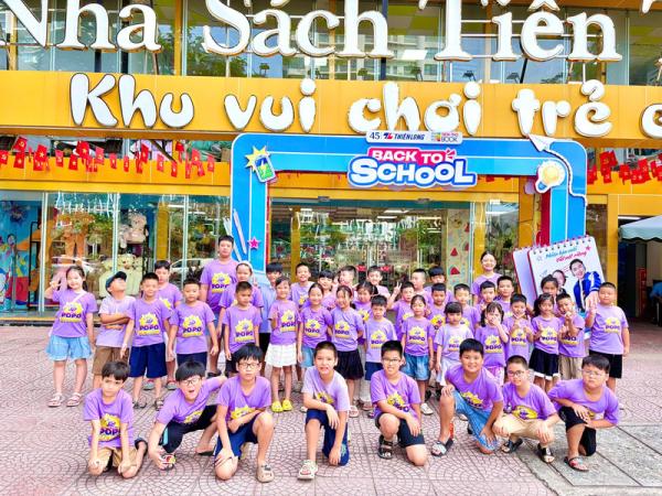 Chơi vui quên lối về tại nhà sách Tiến Thọ cùng các bạn nhỏ PoPosummer 