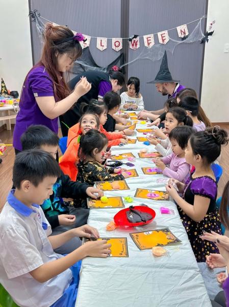 Workshop xưởng chế tạo quái vật tại trung tâm anh ngữ  PoPoDoo Hải Phòng